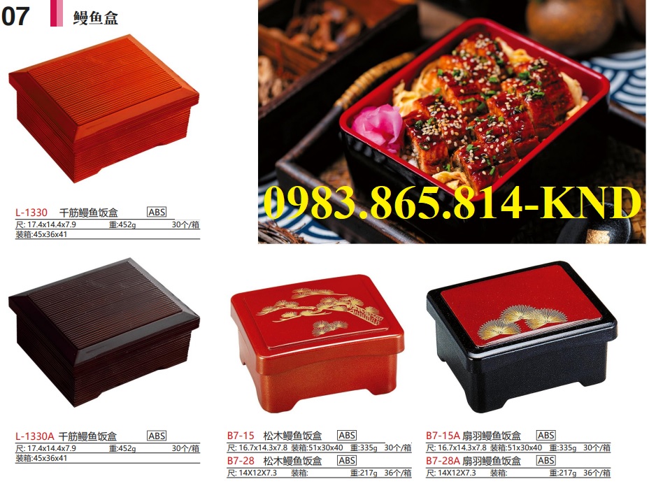 Hộp cơm lươn tròn, hộp cơm lươn chữ nhật, hộp cơm 1 ngăn